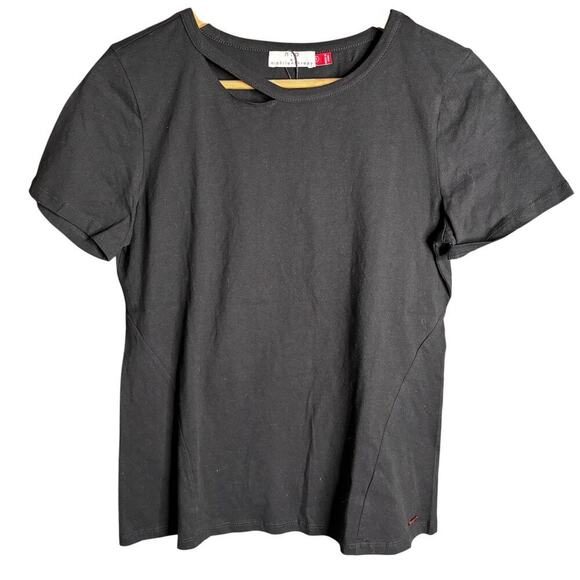n:Philanthropy Harlow Distressed Tee Black Size S - Picture 5 of 6